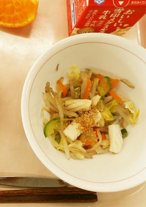 給食☆いか入り中華サラダ-レシピのメイン写真