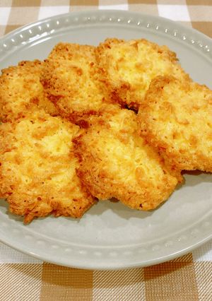 パフでサクサク倍増！ココナッツクッキー-レシピのメイン写真