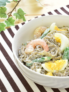 もずく麺のえびマヨサラダ-レシピのメイン写真