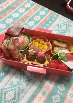 娘幼稚園弁当-レシピのメイン写真