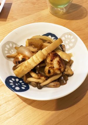 白ワインでさっぱりと♪鶏とたけのこ煮-レシピのメイン写真