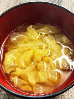 キャベツのコンソメスープ-レシピのメイン写真