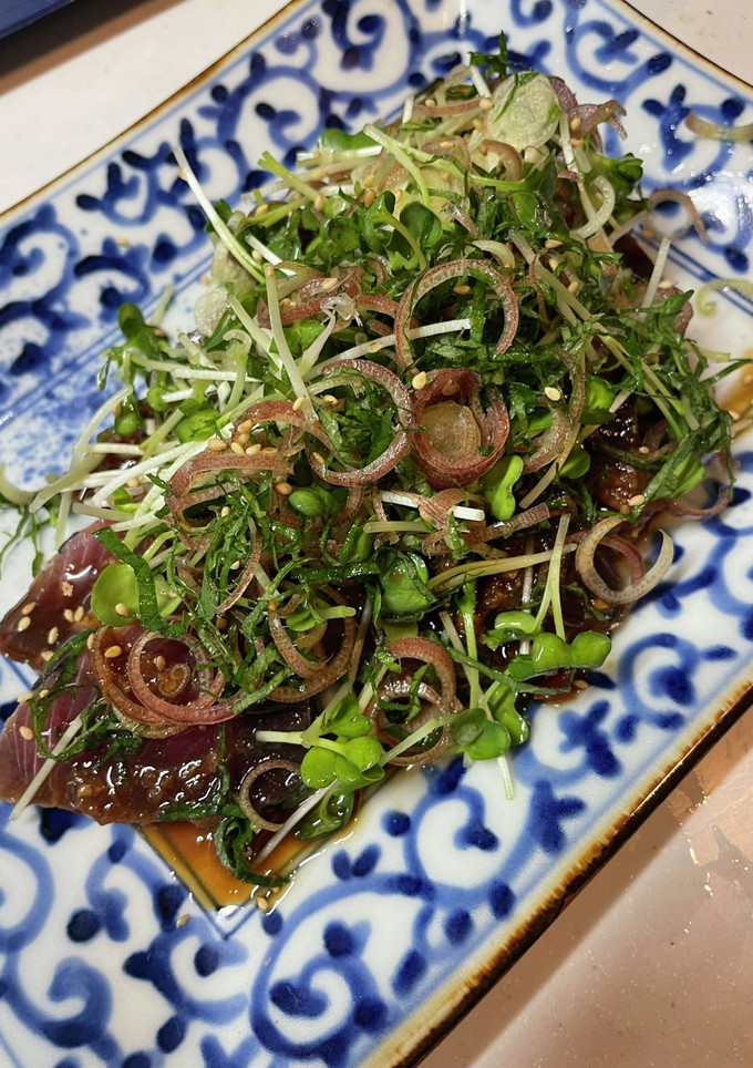 かつおのたたき清涼風-レシピのメイン写真