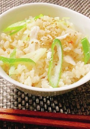 後入れシャキシャキ長ネギの鯛めし-レシピのメイン写真