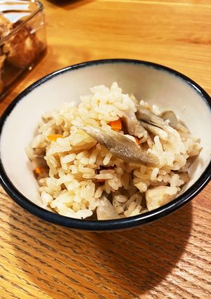 鶏ごぼう炊き込みご飯-レシピのメイン写真