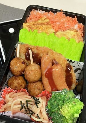息子弁当10-レシピのメイン写真
