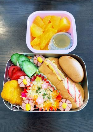 パン弁当☆幼稚園用☆年少3歳2ヶ月-レシピのメイン写真