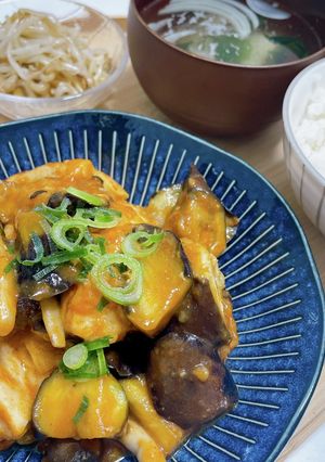 鶏むねとなすのオイコチュ炒め-レシピのメイン写真