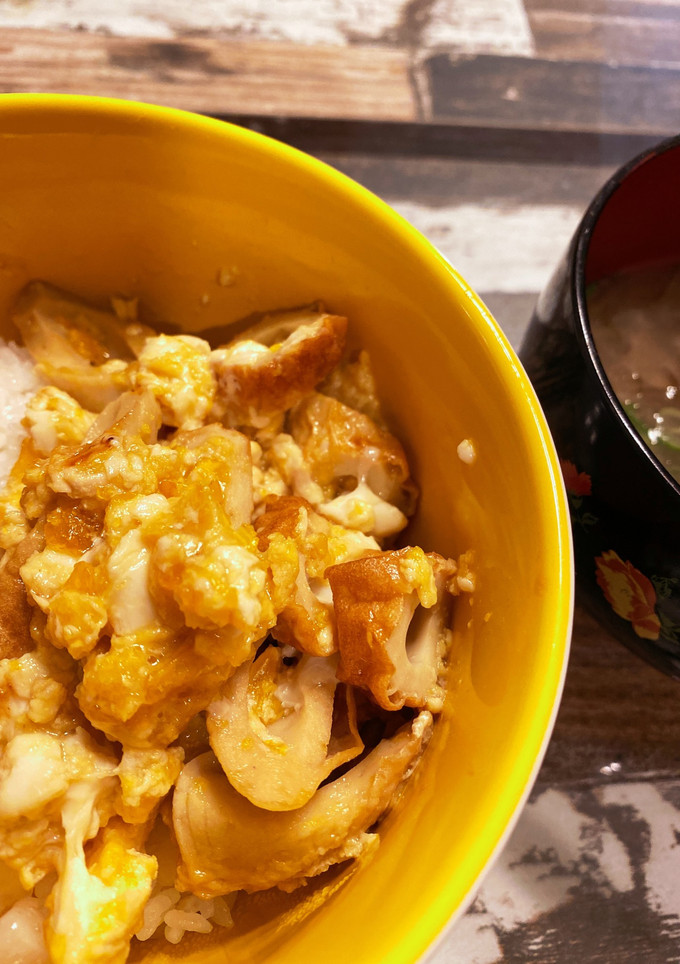 ちくわと卵丼-レシピのメイン写真