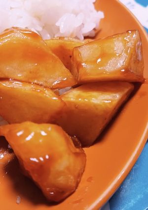 給食のじゃがいもの権兵衛揚げ-レシピのメイン写真