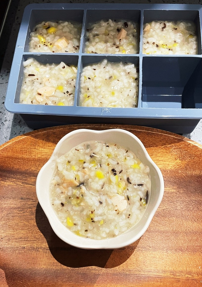ひじきと鮭の炊き込み粥　離乳食中期〜-レシピのメイン写真