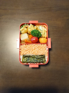 中学生女子弁当2023.4.26-レシピのメイン写真