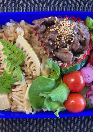 《ピックなし園児弁当》春・4月①-レシピのメイン写真