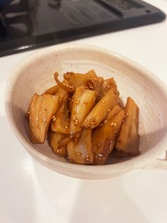 歯応え良し★パリポリれんこんの酢醤油炒め-レシピのメイン写真