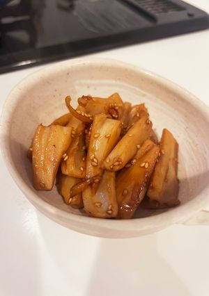 歯応え良し★パリポリれんこんの酢醤油炒め-レシピのメイン写真