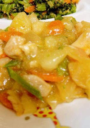 【保育園給食】新じゃがと鶏肉の煮物-レシピのメイン写真