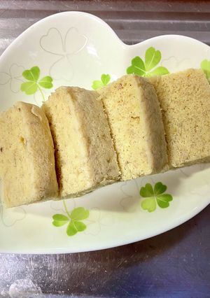 おからパウダーのバナナ蒸しパン-レシピのメイン写真