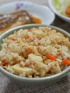 maepoの豚そぼろ筍ご飯-レシピのメイン写真