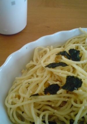 まろやか美味い♪いかの塩辛パスタ-レシピのメイン写真