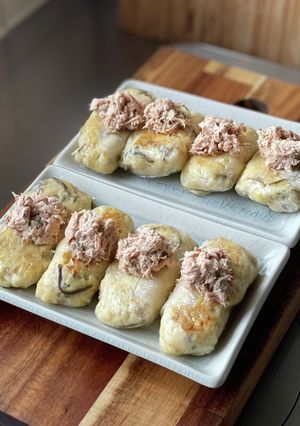 ライスペーパーのツナマヨ豆腐餅-レシピのメイン写真