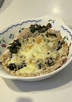 オートミール使用！しらすと海苔のピザ-レシピのメイン写真