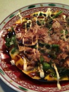 菜の花のお好み焼き風-レシピのメイン写真