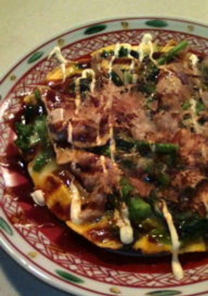 菜の花のお好み焼き風-レシピのメイン写真