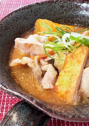ピリ辛豚はっと(宮城はっと汁改)-レシピのメイン写真