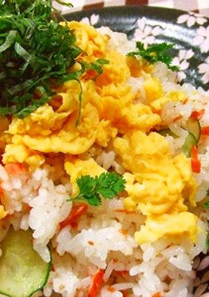 *シャケのちらし寿司*ひな祭りやお祝いに-レシピのメイン写真
