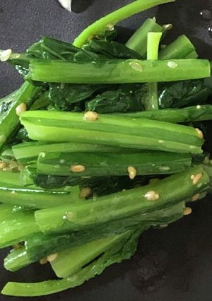 蕪葉のナムル(あるいは大根葉)-レシピのメイン写真