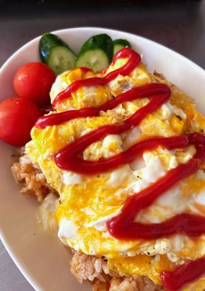 炊飯器で簡単オムライス-レシピのメイン写真