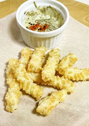 ひねり揚げにじゅうねん味噌マヨをディップ-レシピのメイン写真