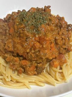 じゅうねん味噌が隠し味ボロネーゼ-レシピのメイン写真