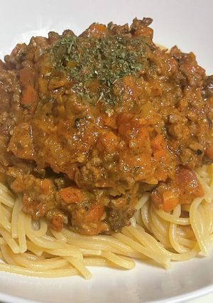 じゅうねん味噌が隠し味ボロネーゼ-レシピのメイン写真