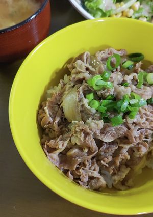 牛丼-レシピのメイン写真