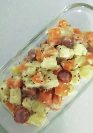 にんじんとポテトのホットサラダ-レシピのメイン写真