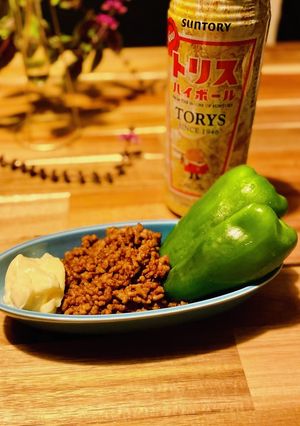 ピーマンの肉詰めない-レシピのメイン写真