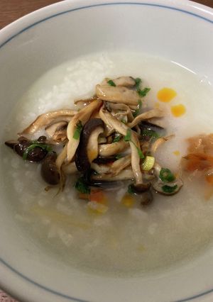 生米からの中華粥-レシピのメイン写真