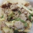 焼肉のたれで★ひき肉チンジャオロース丼