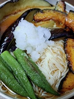 揚げ野菜そうめん-レシピのメイン写真