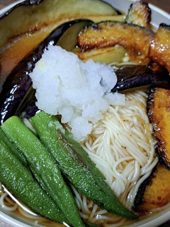 揚げ野菜そうめん-レシピのメイン写真