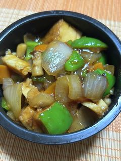 酢厚揚げ丼-レシピのメイン写真