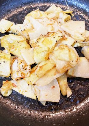 春が旬のタケノコのバター醤油炒め-レシピのメイン写真