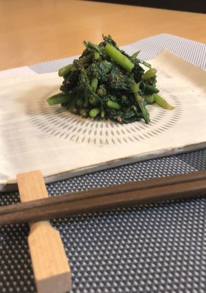 春菊の胡麻和え-レシピのメイン写真