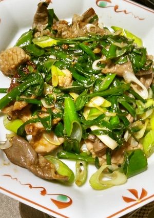志麻さんの牛肉のニンニク炒め、安い肉で〇-レシピのメイン写真