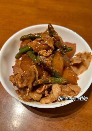 ★大根と豚肉のうま味噌煮★-レシピのメイン写真