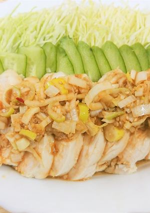 サラダチキンを炊飯器の保温モードで!-レシピのメイン写真