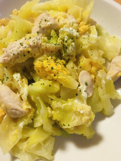 鶏肉とキャベツのあっさり炒め-レシピのメイン写真