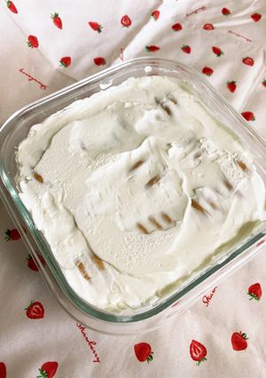 ちょっぴりヘルシーなビスケットケーキ-レシピのメイン写真