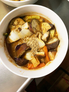 根菜茄子きな粉万能オイスター醤油味野菜炒-レシピのメイン写真